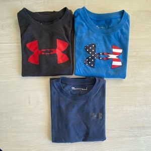 Under Armour shirts All Boys Size 6